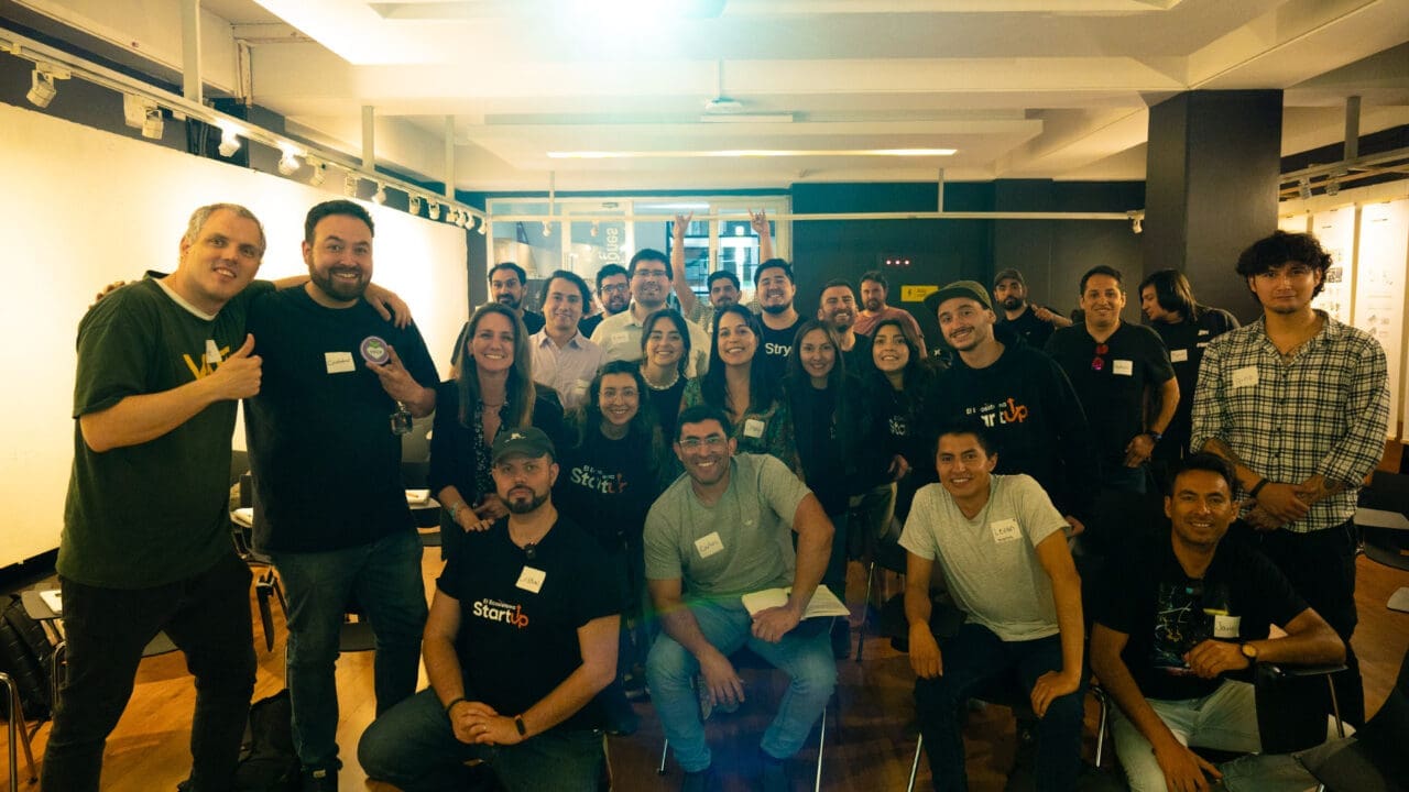 Comunidad-after-fede Comunidad de El Ecosistema Startup luego del Workshop de Modelos de Negocio en Concepción.