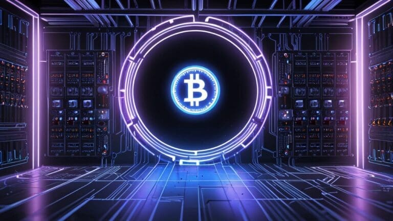 Representación digital de un token criptográfico sobre un fondo de circuitos tecnológicos.