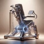 Dispositivo tecnológico aplicado a la rehabilitación motriz en un entorno clínico.