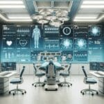 Sala de operaciones moderna con pantallas digitales y especialistas monitoreando datos en tiempo real.