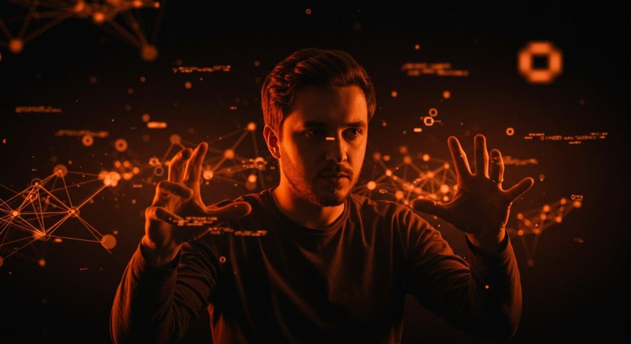 Anatoly Yakovenko de Solana promoviendo el agentic coding en desarrollo de software y tendencias tecnológicas.