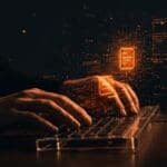 Programación en assembly conectada a redes neuronales de inteligencia artificial, simbolizando la optimización y desarrollo avanzado en IA para fundadores tech.