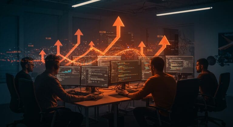 Nueva versión del software Bat mostrando mejoras en rendimiento y características para desarrolladores con enfoque en visualización de código y automatización.