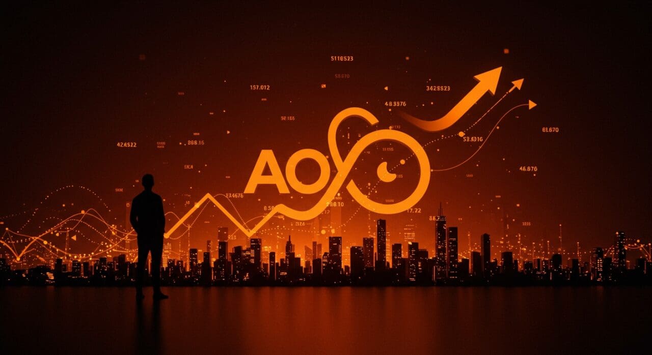 Adquisición de AOL por Bending Spoons simbolizada con fundador y ciudad digital, reflejando impacto en el ecosistema startup y tendencias tecnológicas.