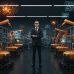 Profesor de UCLA liderando laboratorio de inteligencia artificial y robótica autónoma en Coco Robotics con datos masivos y automatización.