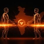 Inversión de Coinbase en CoinDCX fortaleciendo el mercado cripto en India con valoración de 2.45 mil millones de dólares.