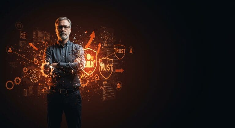 Ingeniero senior enfrentando desafíos de liderazgo técnico y pérdida de confianza en ingeniería software.