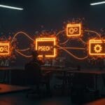 Equipo técnico de YouTube eliminando el navegador IE6 ilustrando gestión tecnológica y migración de software legacy.