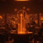 Congreso internacional de startups en Medellín mostrando colaboración, inversión y crecimiento del ecosistema emprendedor iberoamericano.