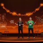 Startups latinoamericanas FACTOS DCP y Tokeniza finalistas en Merge Madrid 2025 destacando innovación en Web3 y tokenización.