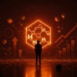 Retrato simbólico de Felipe Rebollo y su legado en tecnología de hidrógeno renovable en el ecosistema startup español.