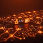 Alianza entre Google y Reliance ofreciendo acceso gratuito a AI Pro a millones de usuarios de Jio en India, representando innovación tecnológica y conectividad AI.