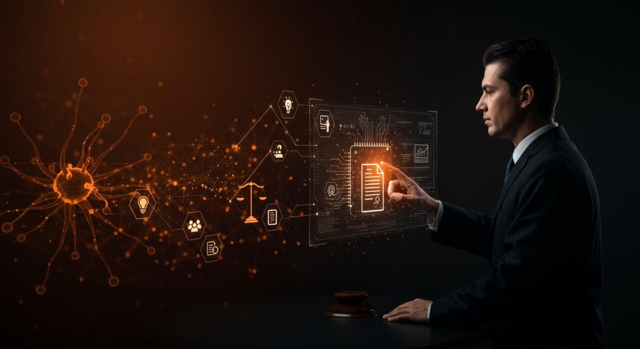 Inteligencia artificial en el sector legal de México aumentando la eficiencia y transformando la productividad con tecnología legaltech.