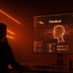 Impacto de la caída de Claude.ai en startups tech mostrando una interrupción en la productividad y estrategias para la resiliencia tecnológica.