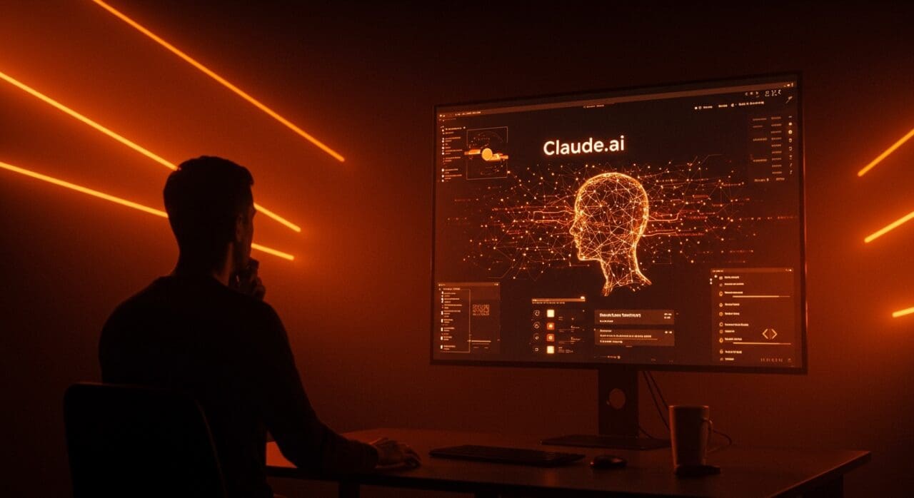 Impacto de la caída de Claude.ai en startups tech mostrando una interrupción en la productividad y estrategias para la resiliencia tecnológica.