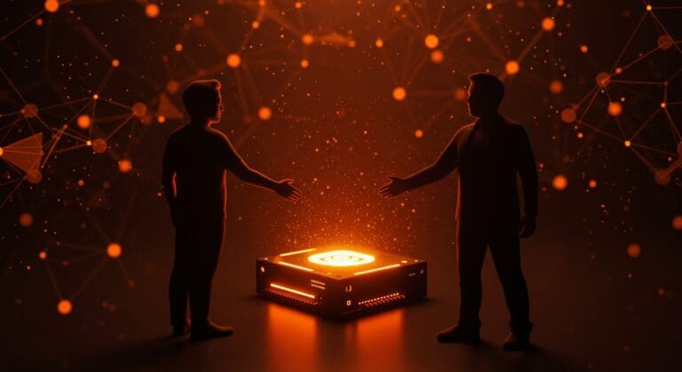 Jensen Huang entrega a Elon Musk la DGX Spark, supercomputadora IA revolucionaria de Nvidia en ecosistema startup.