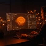 Arquitectura de atención lineal Kimi Linear optimizando IA aplicada para despliegue eficiente de modelos en hardware especializado.