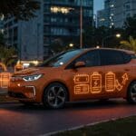 Coche eléctrico urbano LIUX BIG innovador con baterías modulares y materiales sostenibles, revolucionando la movilidad urbana en España.