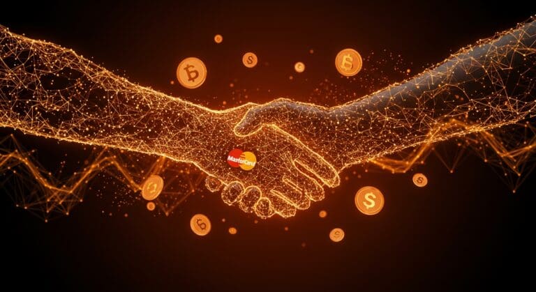 Mastercard en proceso de adquisición de la startup cripto ZeroHash, destacando stablecoins y tecnología blockchain en un entorno fintech innovador.
