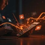 Apps iPad creatividad para founders mostrando herramientas digitales innovadoras en un entorno creativo.