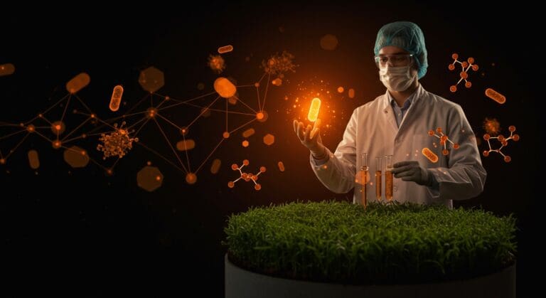 Startup mexicana MicroIN con tecnología innovadora de microencapsulación para bioinsumos agrícolas que promueven la agricultura regenerativa y sostenibilidad.