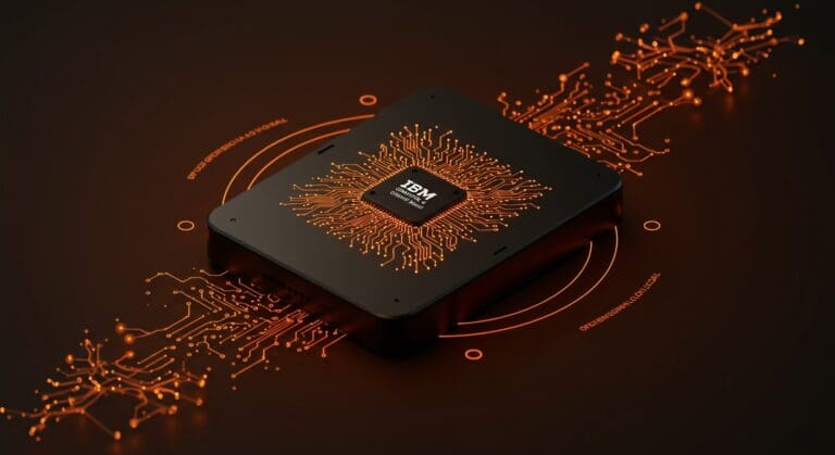 Modelos AI IBM Granite 4.0 Nano realizando inferencia local en dispositivos limitados con eficiencia y tecnología avanzada.