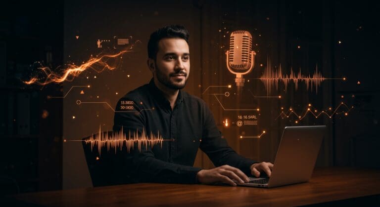 Neil Zeghidour liderando startup de IA de voz en París con inversión de 60 millones, tecnología avanzada e innovación en inteligencia artificial.