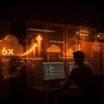 Migración tecnológica de serverless a servidores Go con mejora en latencia API y arquitectura SaaS en ecosistema startup.