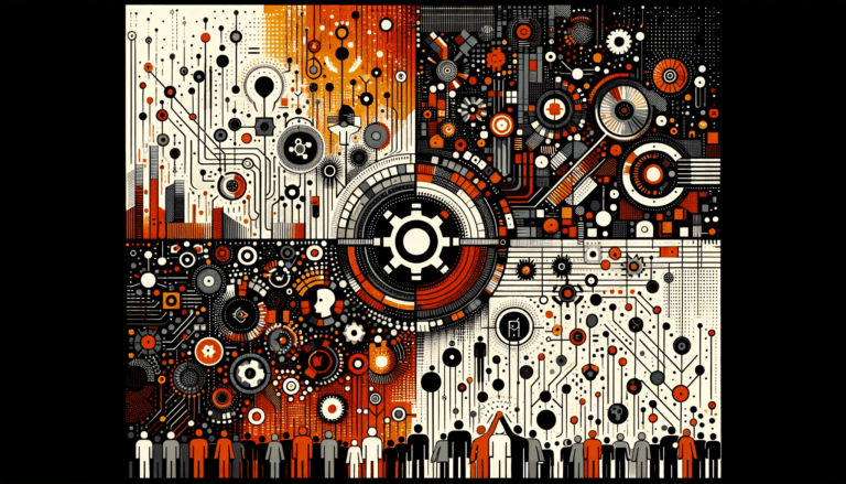 Colaboración y expansión de startup tecnológica Rankmi en México impulsada por inversión y soluciones de inteligencia artificial, diseño en colores naranja y negro del Ecosistema Startup