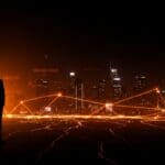 Ron Conway dimitiendo de Salesforce Foundation en Silicon Valley tras polémicos comentarios de Marc Benioff, simbolizado con metáforas visuales de tensiones en el ecosistema startup.