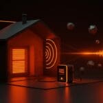 Tecnología emergente Sonic Fire Tech usando ondas acústicas inaudibles para defensa contra incendios sin químicos, innovación ambiental en protección hogar.