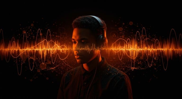 Tratamiento de tinnitus con neuromodulación sonora personalizada en startup de salud digital con tecnología IA.