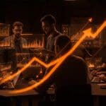 Evento Universo Startup Madrid con emprendedores tecnológicos conectando en un espacio de innovación y networking en España.