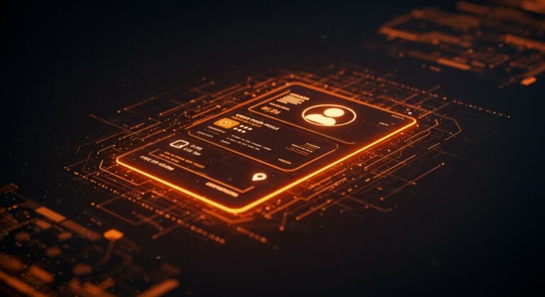 Interfaz digital de perfil de usuario con información transparente para mejorar la confianza en línea en la plataforma X.