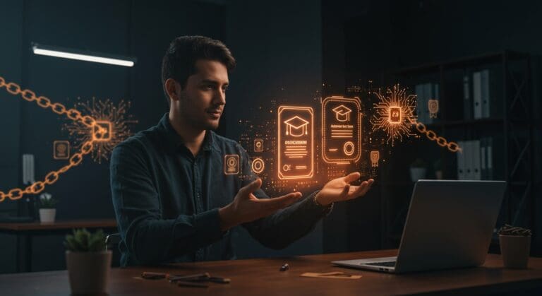 Startup colombiana Xertify revolucionando la certificación digital de títulos académicos con blockchain e inteligencia artificial para la educación en Latinoamérica.