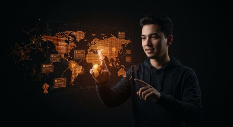 Startup colombiana Xertify revolucionando la validación de títulos académicos mediante tecnología blockchain e inteligencia artificial en educación.