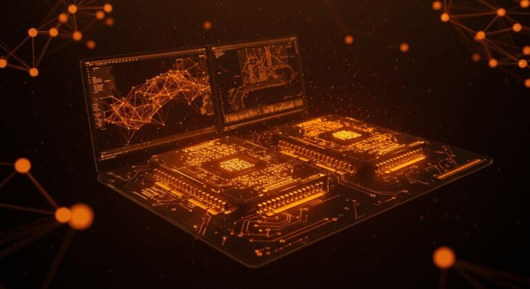 Simulación física avanzada con GPU y herramientas open source en entorno de desarrollo Python y cloud computing para IA aplicada.