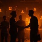 Emprendedores conectando en Bizkaia en una red de networking y crecimiento del ecosistema startup local.