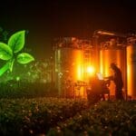 Planta de biocarbono en Biobío impulsando la agricultura sostenible e innovación ambiental con tecnología avanzada.