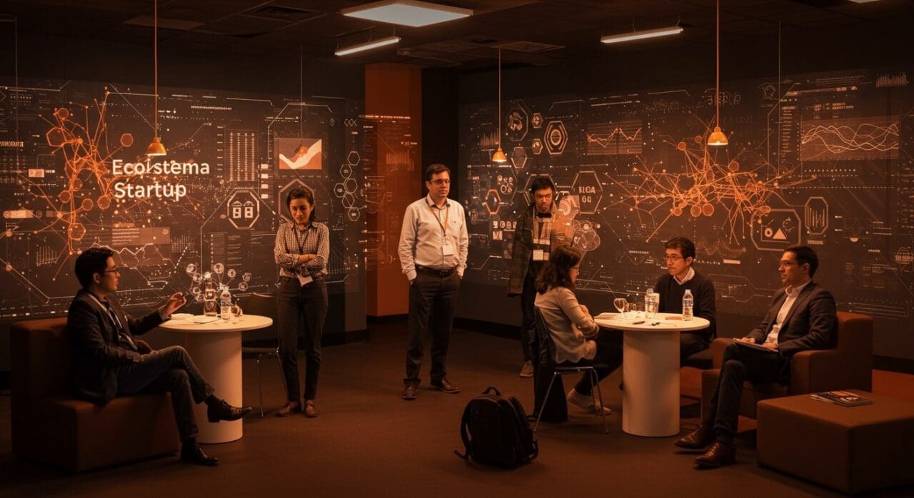 Startup y líderes biotecnológicos colaborando en Biotech Week 2025 en Puerto Varas, impulsando innovación y tecnología en Chile.