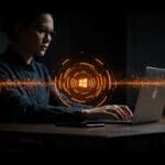 Aplicación Chirp de dictado por voz local en Windows con IA ParakeetV3 para mejorar productividad y privacidad.