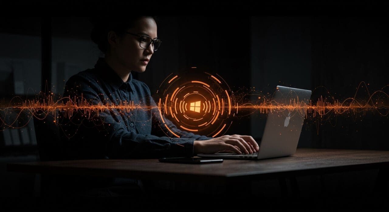 Aplicación Chirp de dictado por voz local en Windows con IA ParakeetV3 para mejorar productividad y privacidad.