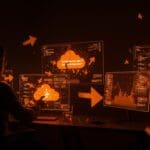 Análisis visual del fallo de Cloudflare 2025 afectando infraestructura SaaS y gestión de incidentes tecnológicos.