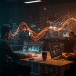 Colaboración de desarrolladores en startup tecnológica usando context engineering y automatización con IA para mejorar el desarrollo de software.