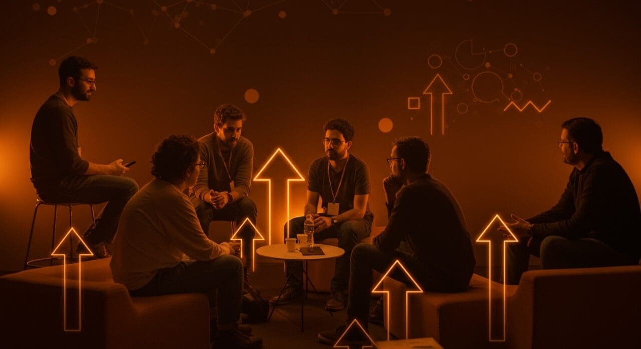 Demo Day Impulsa Startup 2025 en Ceuta con founders participando en formación y networking para emprendimiento e innovación local.