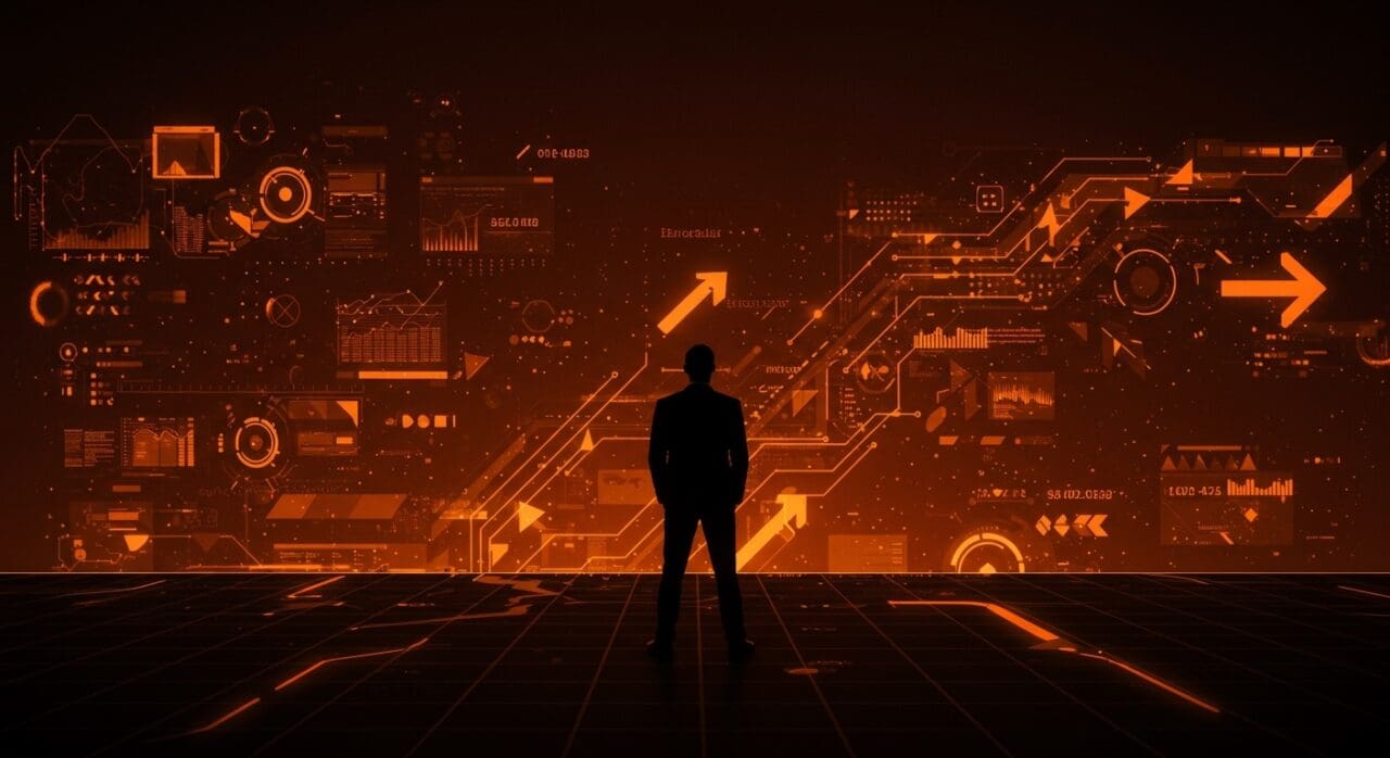 Impacto de la desacoplación laboral en el crecimiento económico y empleo en industrias tecnológicas con tendencias de IA generativa y mercado moderno.