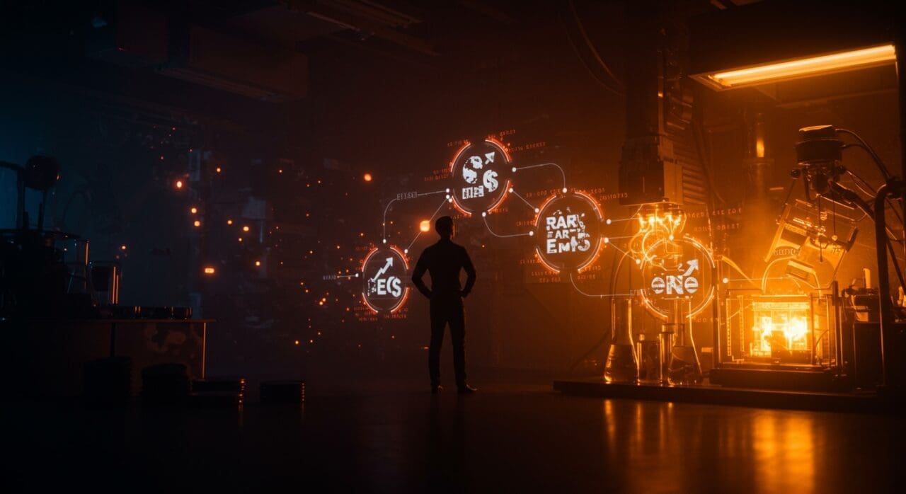 Inversión estratégica de Estados Unidos en startup de tierras raras reforzando la cadena de suministro nacional en tecnología innovadora.