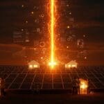 Paneles solares en Australia generando electricidad gratuita para millones, simbolizando sostenibilidad e innovación en energía renovable.