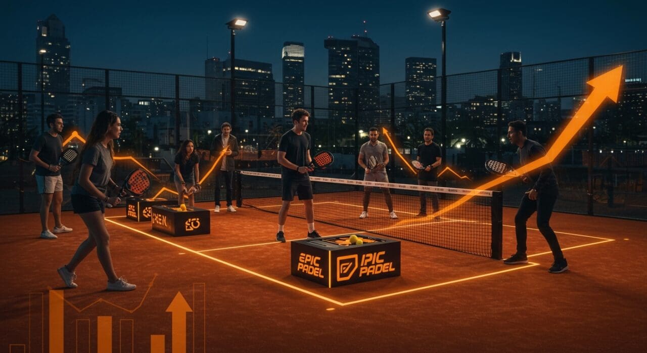 Startup Epic Padel impulsando la expansión del pádel en Estados Unidos con inversión y alianzas estratégicas.