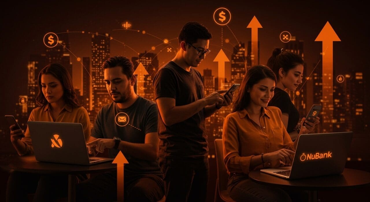 Clase media mexicana utilizando bancos digitales y fintech para impulsar inclusión financiera e innovación en México.